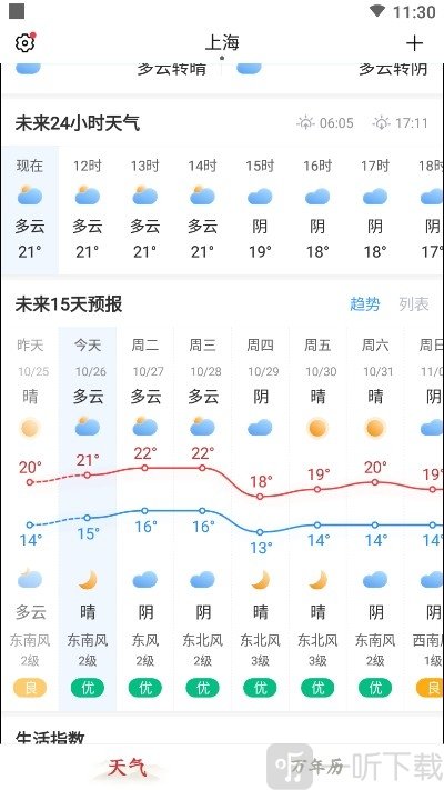 极准天气app