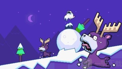 笨熊滚雪球