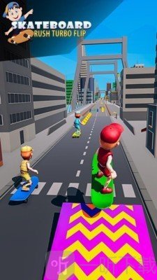 儿童滑板酷跑