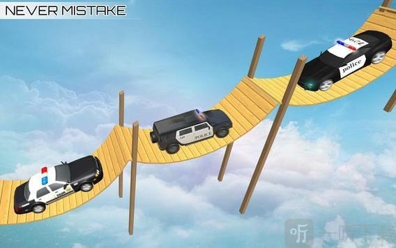 不可能的警车特技