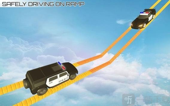 不可能的警车特技