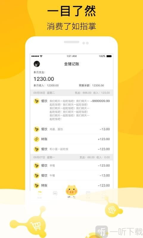 金猪记账