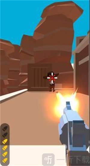 跑步射击