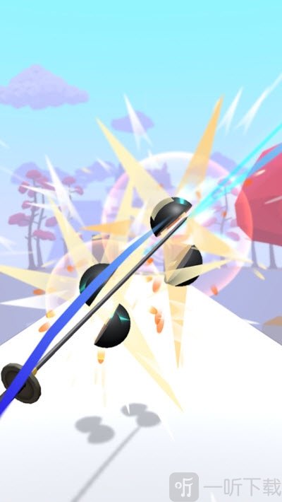 武士一刀两断