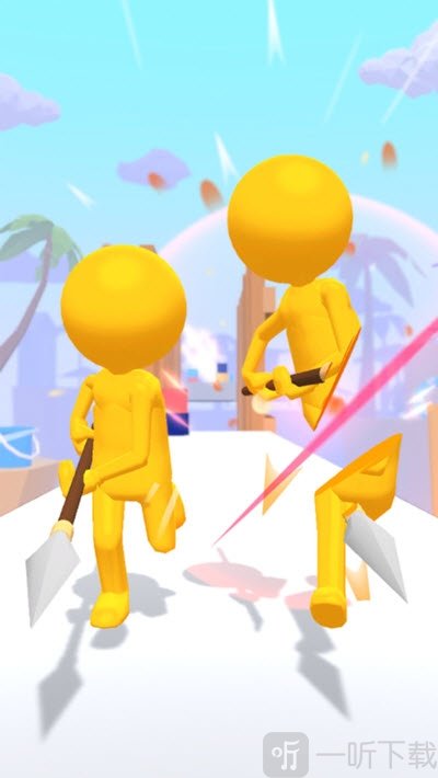 武士一刀两断