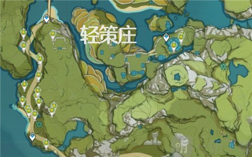 原神怎么快速获得竹笋 快速采集竹笋路线分享