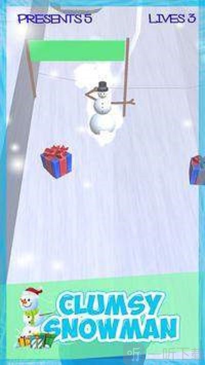傻傻呼呼的雪人