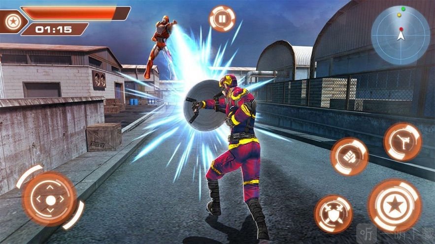 钢铁蜘蛛侠绳索英雄