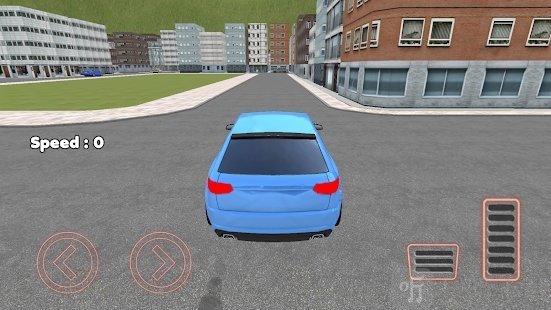 在城市里学开车