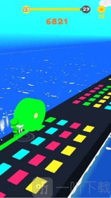 彩色圈酷跑