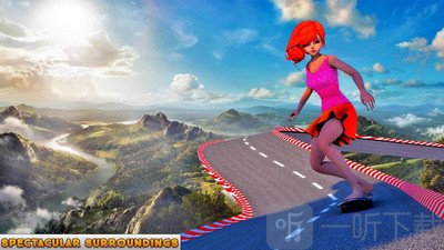 真实滑板3D