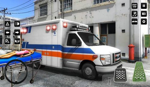 3D救生员救生车
