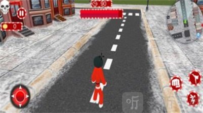圣诞火柴人