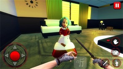 黑暗之屋的可怕婴儿娃娃