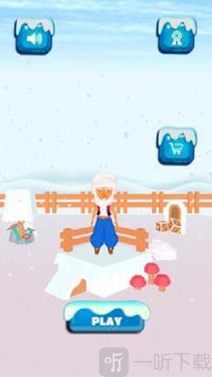 雪赛跑者
