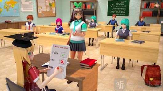 动漫学校生活