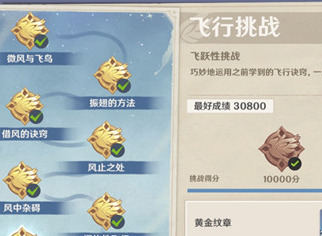 原神飞行挑战第七关高分攻略 第七关徽章怎么拿