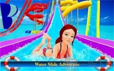 水滑动冒险公园