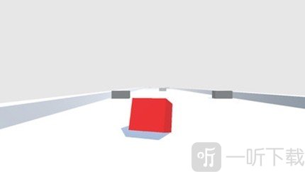 极简方块快跑