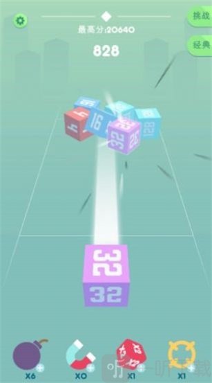 立方体崩溃