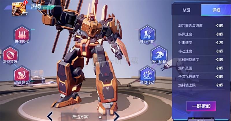 机动都市阿尔法热钢模组怎么搭配 热钢模组搭配攻略