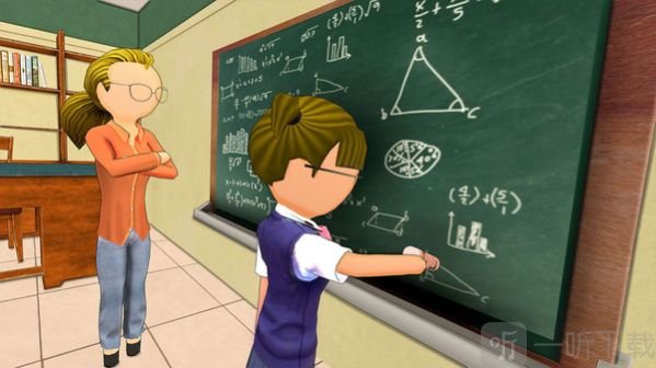 校园女孩火柴人安卓版
