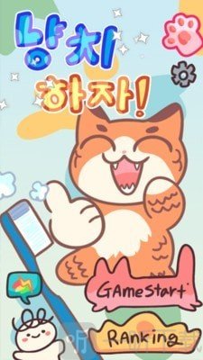 猫咪刷牙
