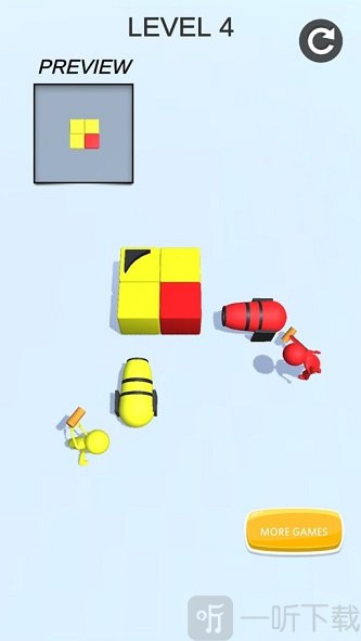 射爆方块