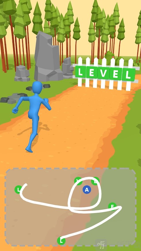 拼写跨栏3D