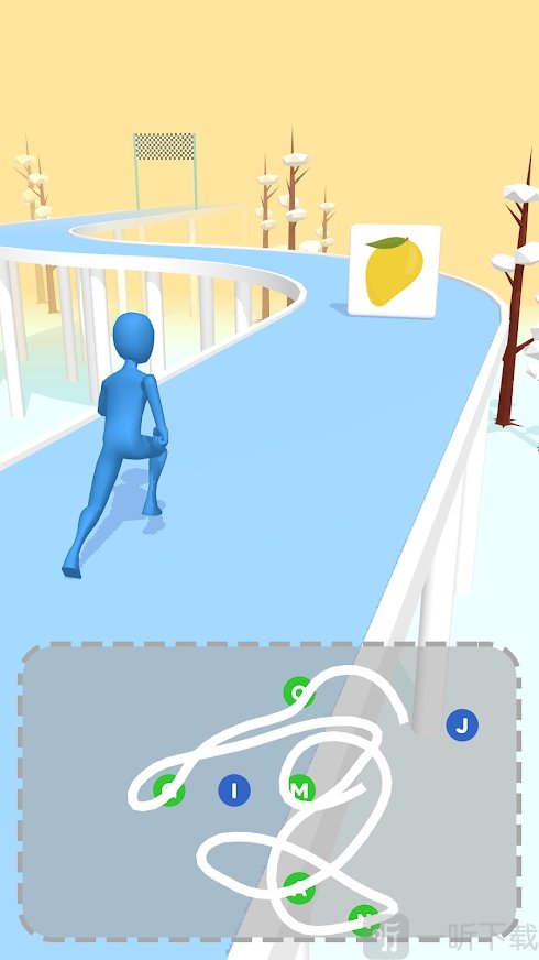 拼写跨栏3D