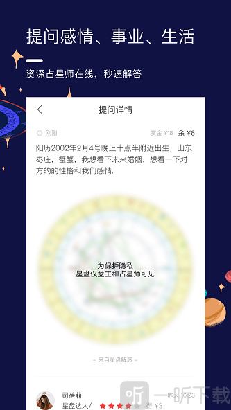 星盘说