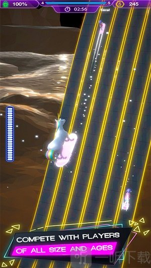 人类霓虹冲浪