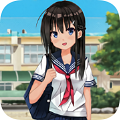 动漫高学校女孩生活3D
