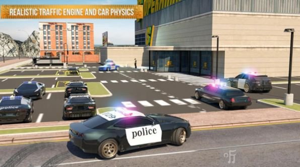 警车泊车模拟器