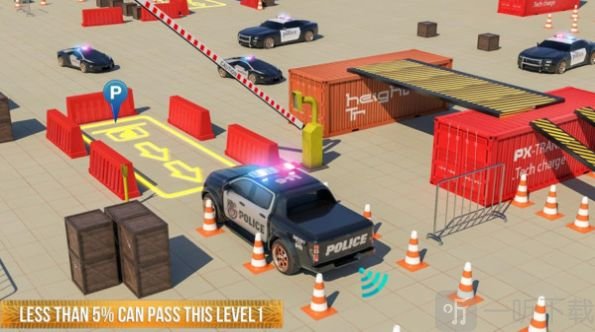 警车泊车模拟器