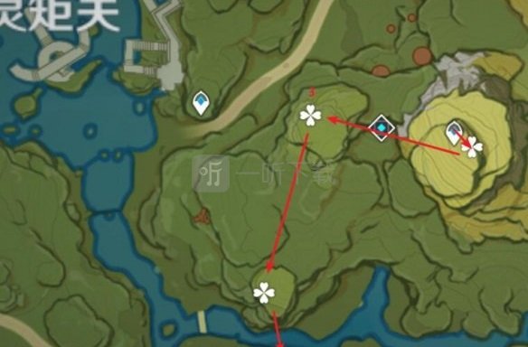 原神清心花在哪里刷新 清心花采集点分布图