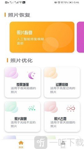 着色照片修复
