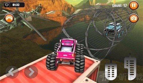 终极怪物卡车3D特技赛车