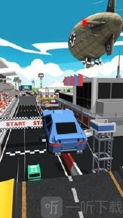 大坡道跳车