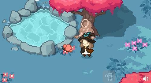 little witch in the woods