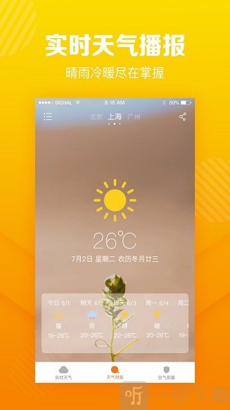 菠萝天气