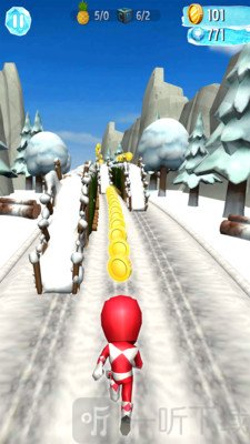 雪地跑酷