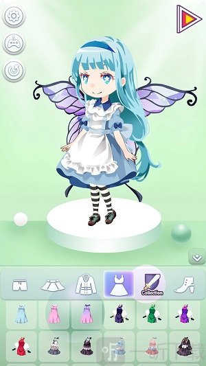 女孩明星装扮