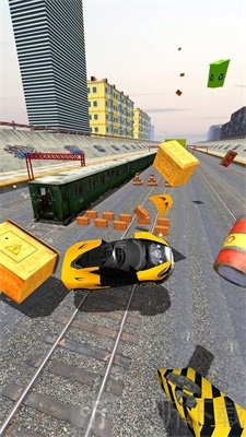 坡道斜坡跳车
