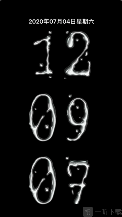 数字小人时钟