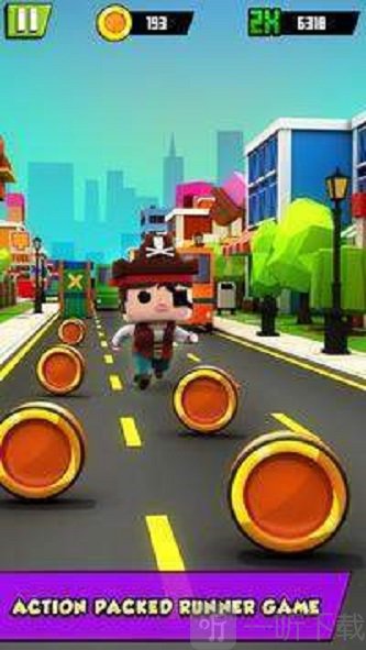 地铁小子赛跑者