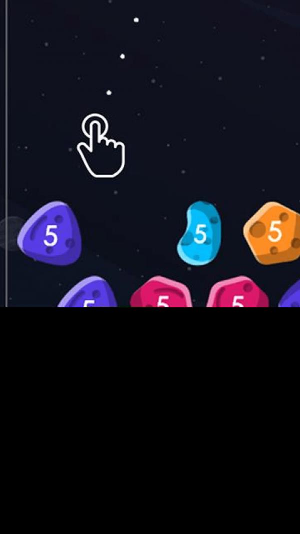 重力球击破小行星