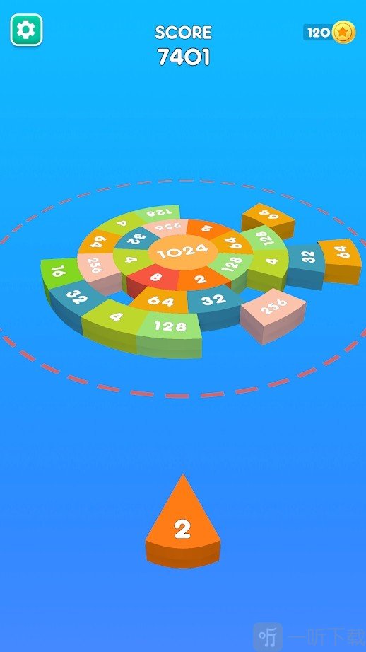 击中2048