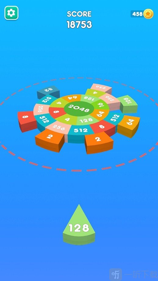击中2048