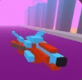 战斗飞船3D像素世界